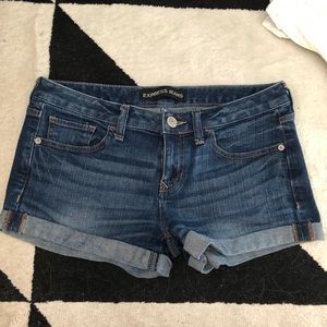 Express Denim Shorts